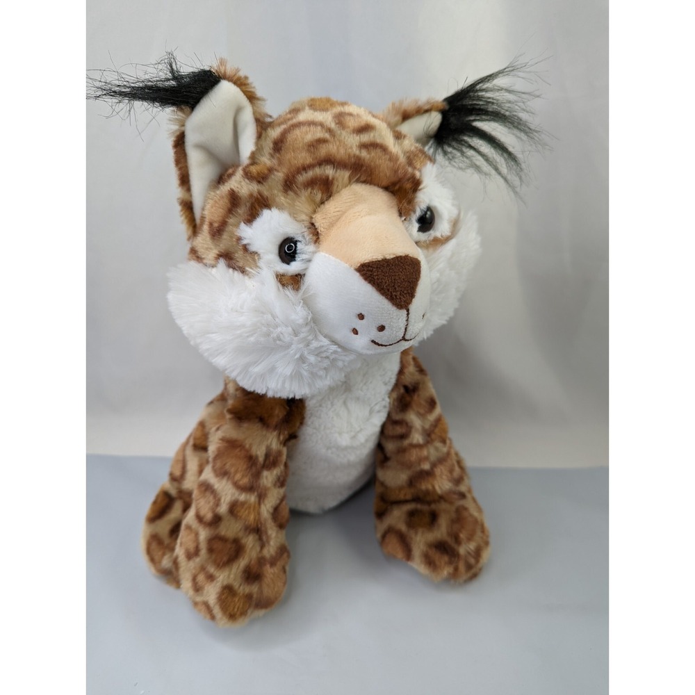 HugFun‎ Lynx Cat Plush 12 Inch Stuffed Animal Toy